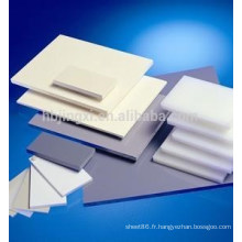 Feuille en plastique rigide de PVC, feuille en plastique de 3mm